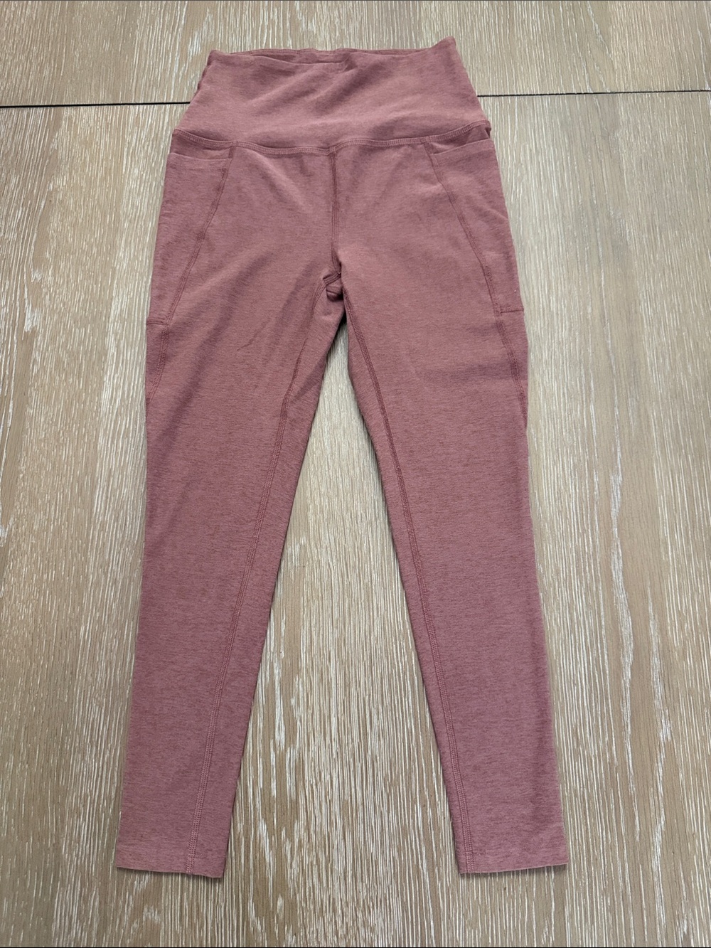 Gently worn beyond yoga Leggings in Dusty Rose